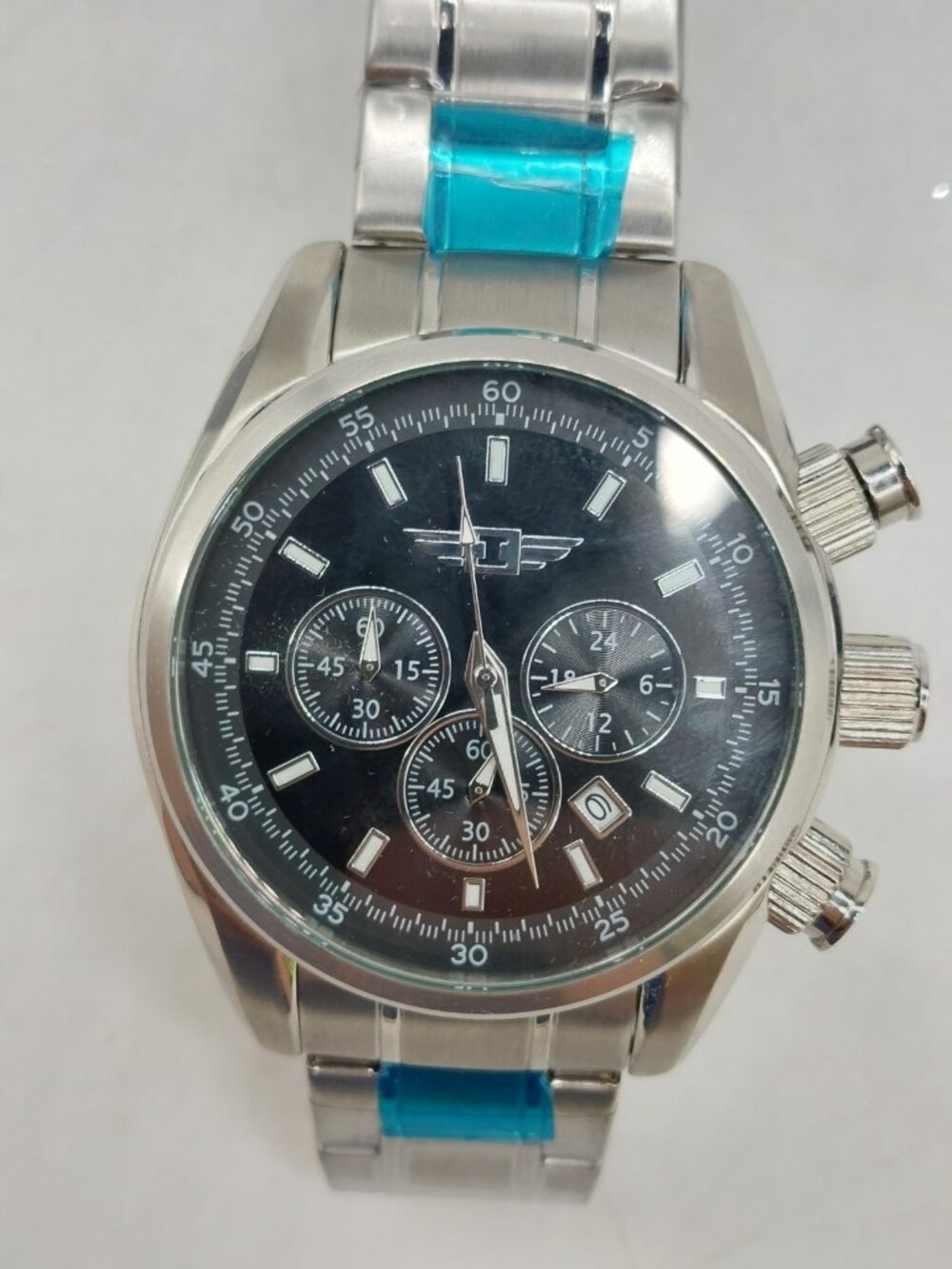 I by Invicta Men’s Chronograph Watch IBI89083-002 Has New Battery